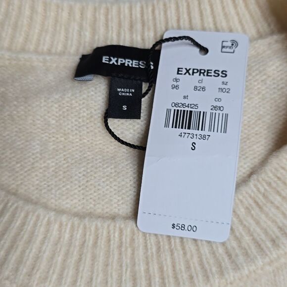 1082 NWT Crew Neck Short Sleeve Chest Pocket Sweater Sz Small - Picture 2 of 5